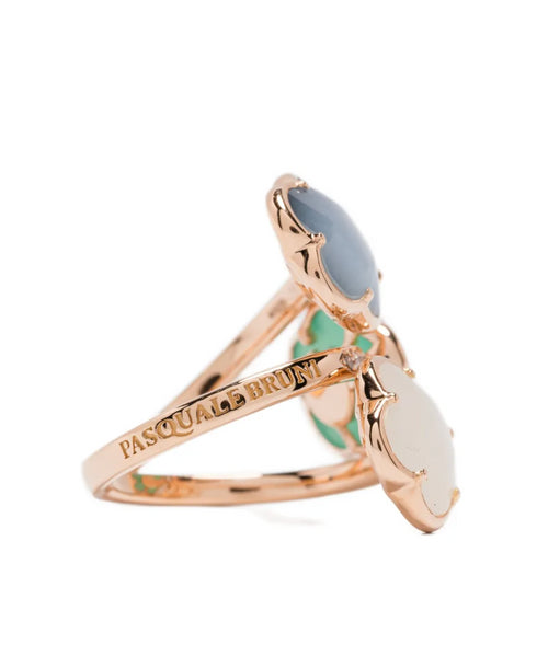18K rose gold Petit Joli Lunaire multi-stone ring